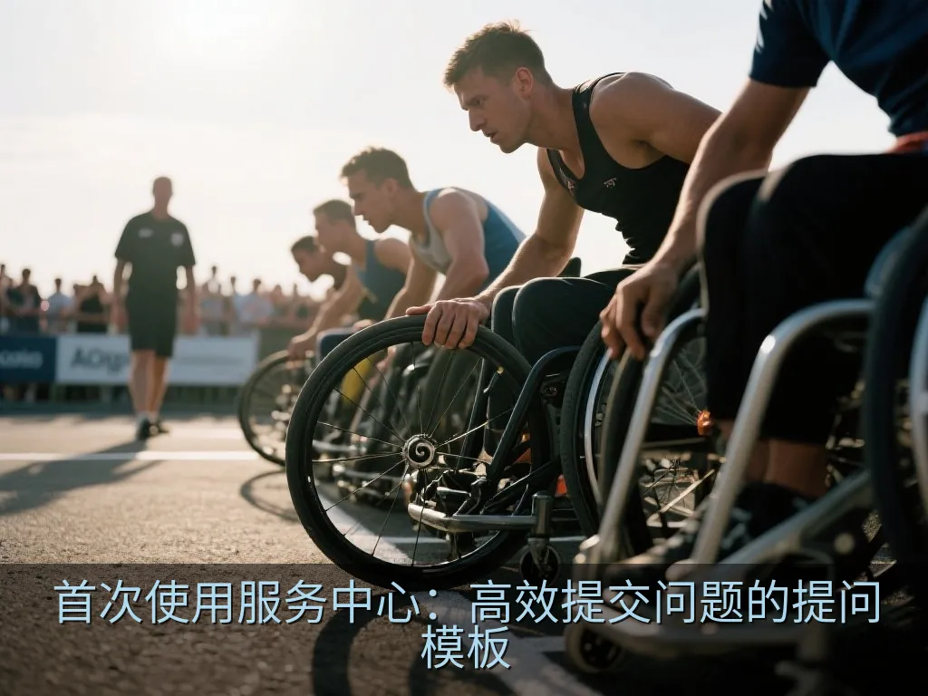 首次使用服务中心：高效提交问题的提问模板